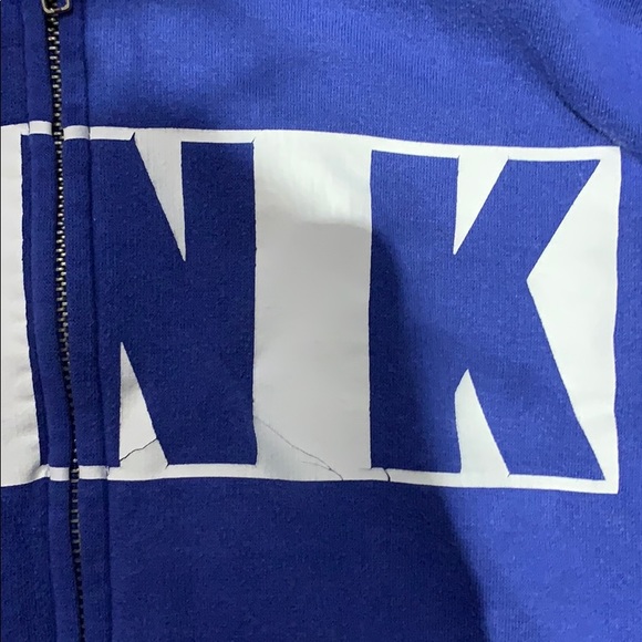 Pink zip up sweater - Picture 3 of 3